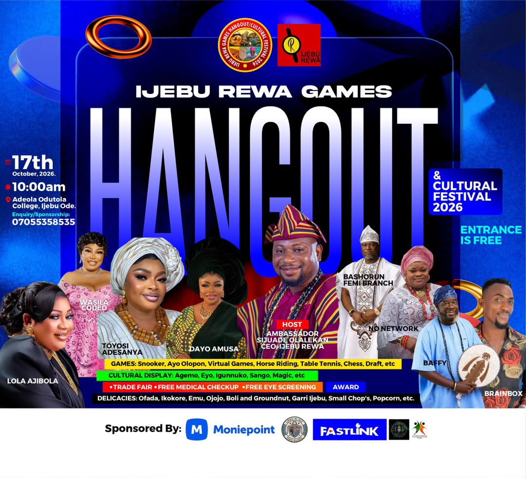 IJEBU REWA GAMES HANGOUT AND CULTURAL FESTIVAL 2026